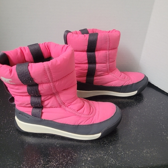 Sorel Whitney II Pink Puffy Winter Boots - Picture 3 of 8